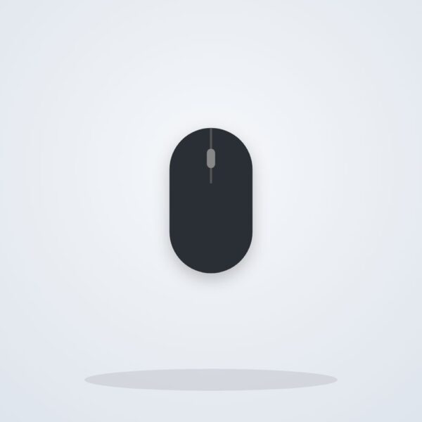 Mouse wireless silenzioso